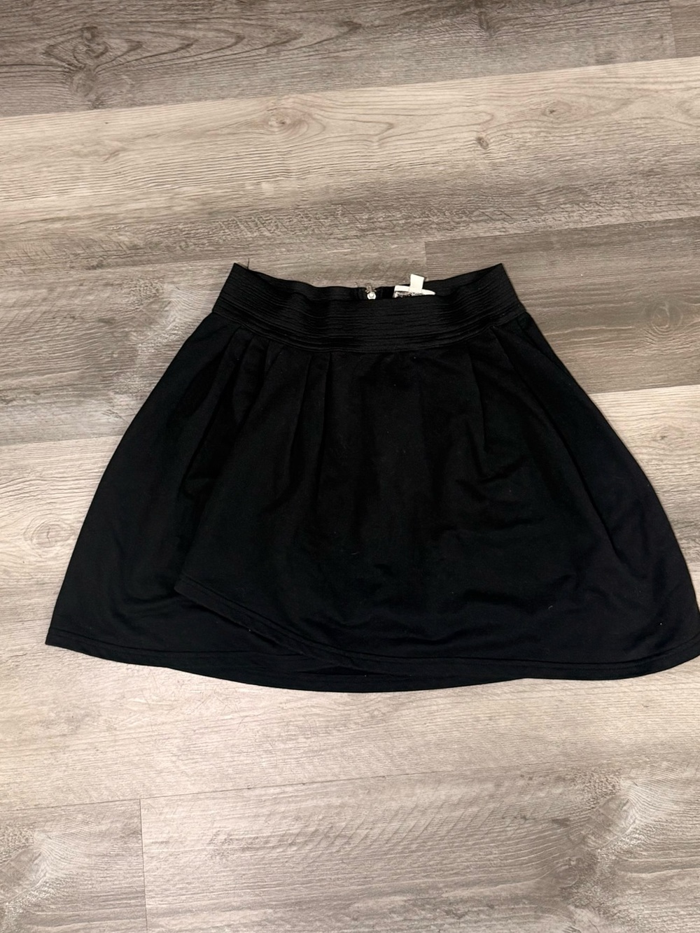 Classic Black Wrapped Styled Women's Skirt